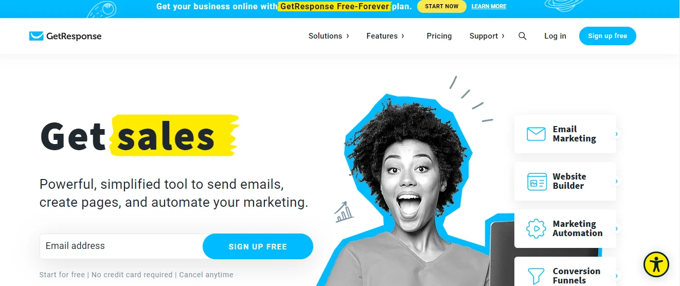 email marketing tools Getresponse