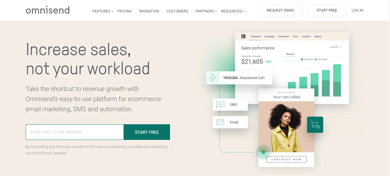 email marketing tools omnisend