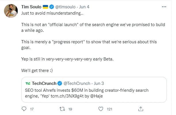 Tim Soulo of ahrefs