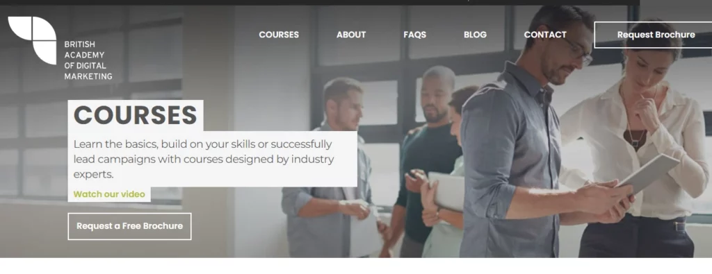 british academy of digital marketing