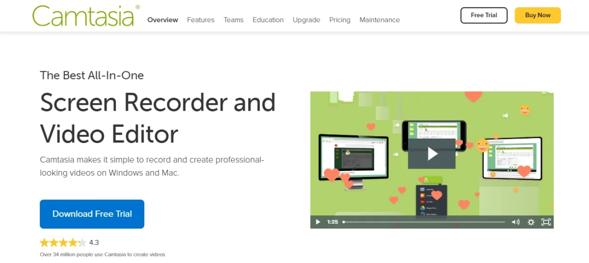 Camtasia Screen Recorder Video Editor TechSmith