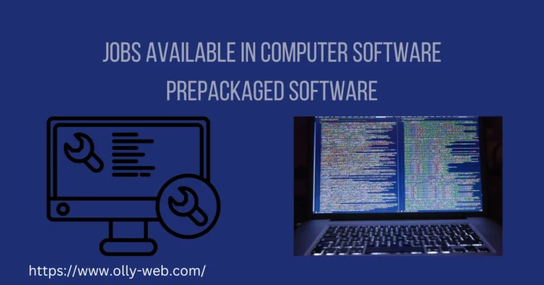 Jobs Available in Computer Software Prepackaged Software