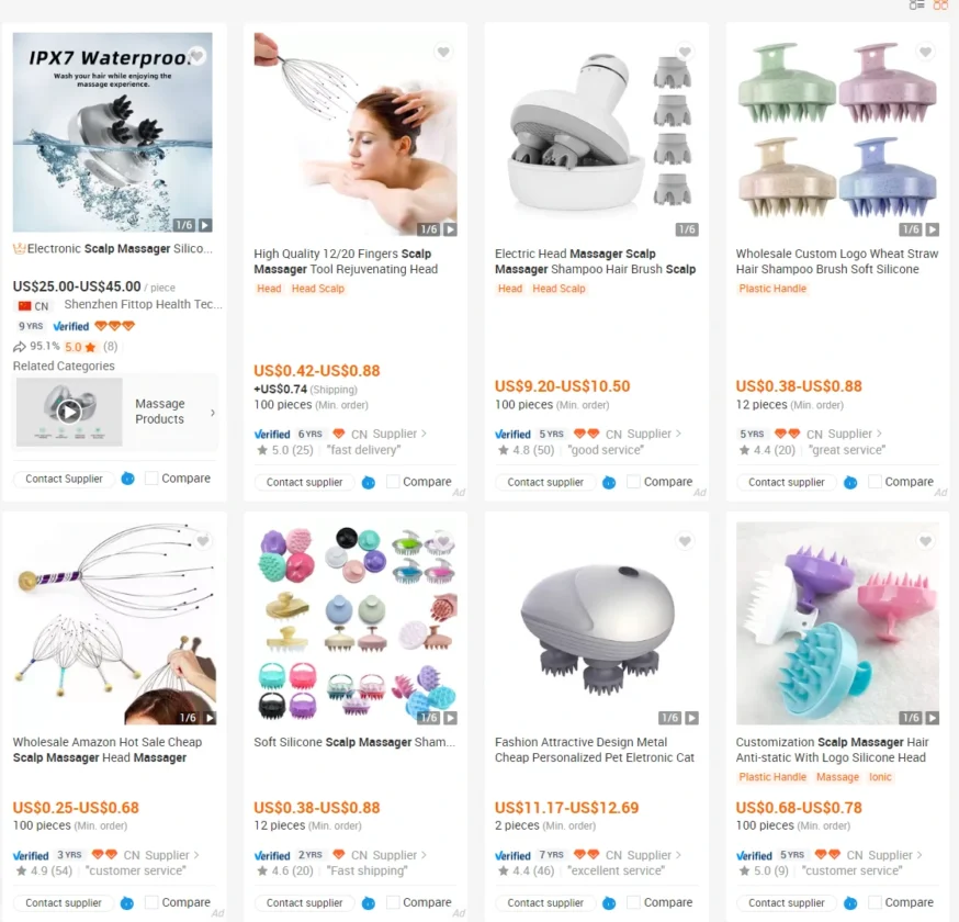 Scalp Massagers Scalp Massagers Manufacturers Suppliers and Exporters on Alibaba comHairbrush
