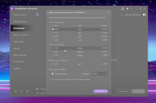 Wondershare Uniconverter 3