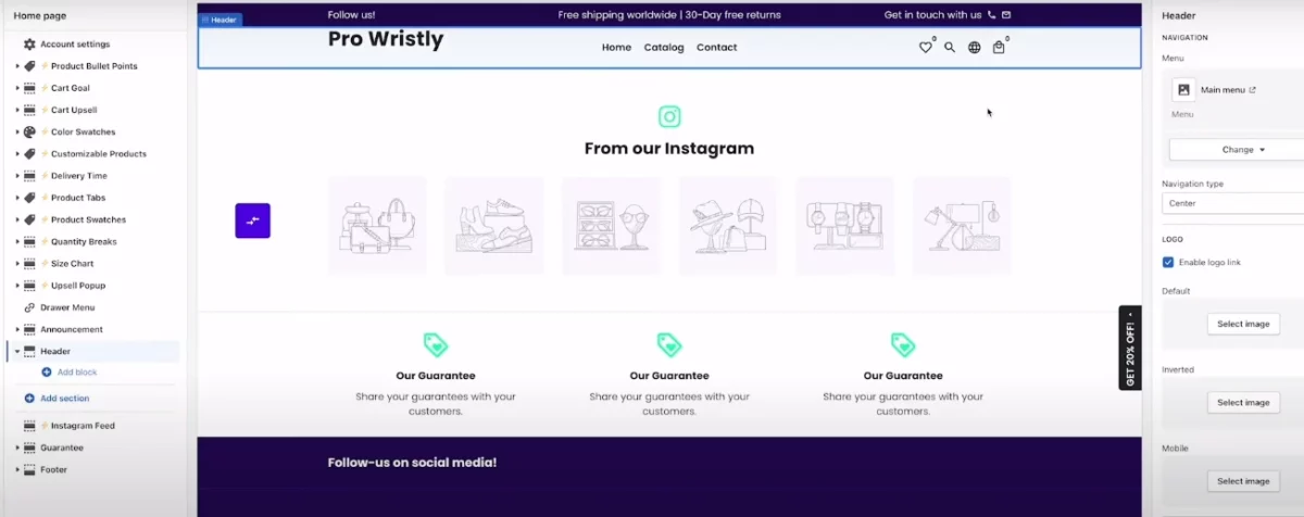 Debutify user experience