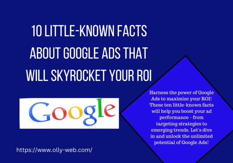 10 Little-Known Facts About Google Ads That Will Skyrocket Your ROI