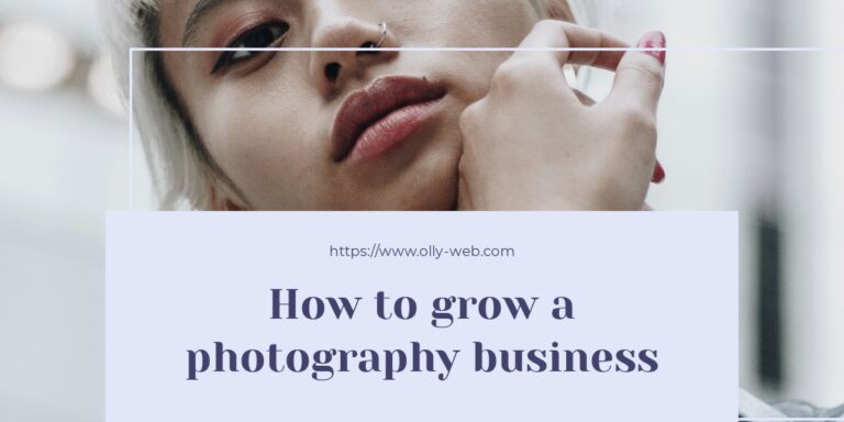 How to grow a photography business