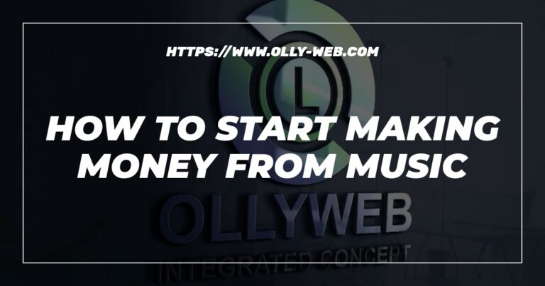 How To Start Making Money From Music