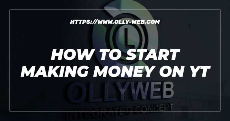 How To Start Making Money On Yt 1 How To Start Making Money On Yt