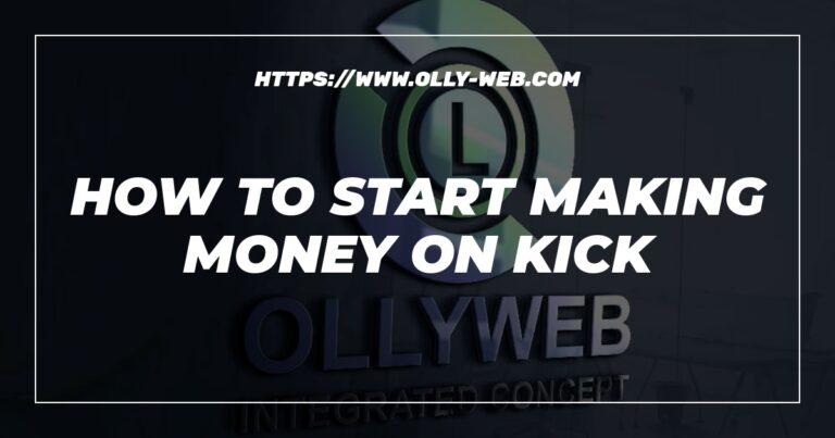 How To Start Making Money On Kick